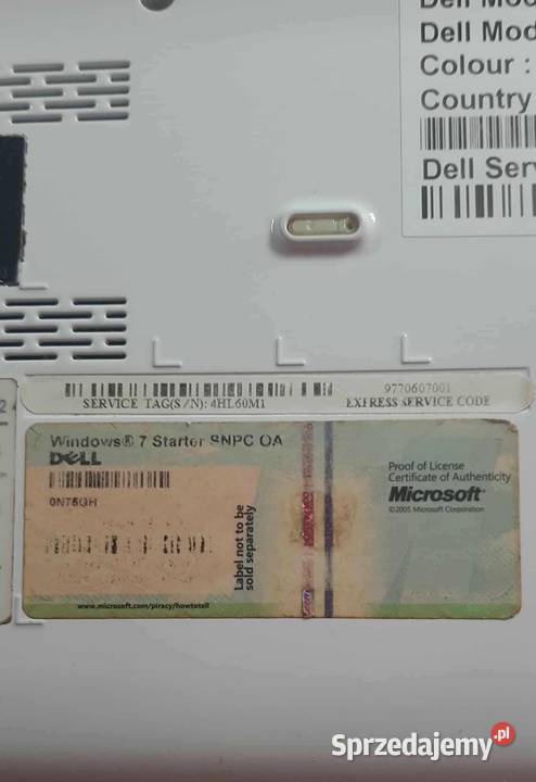 Komputer Dell Inspiron mini 10 Kutno