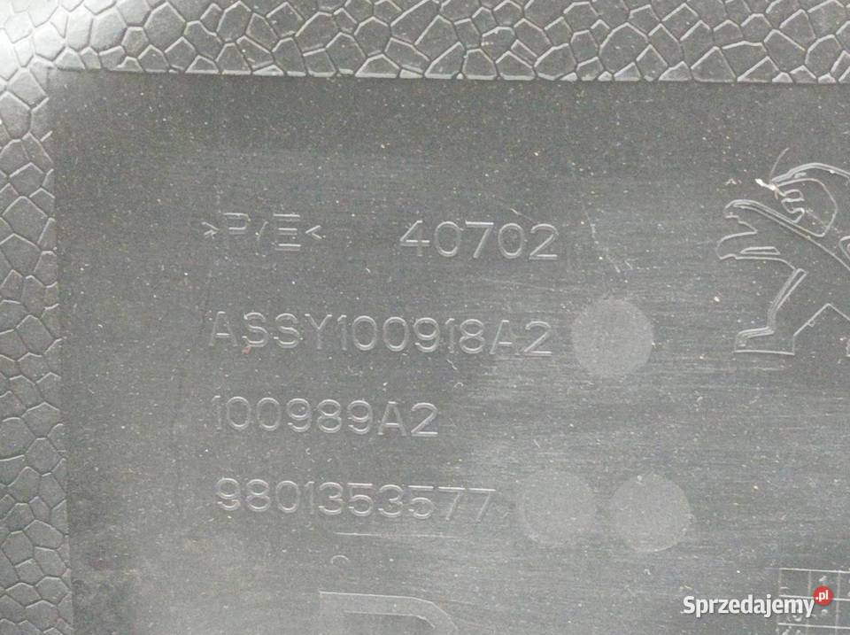 OSŁONA PROGU PRAWY LEWY TYŁ KPL Citroen C4