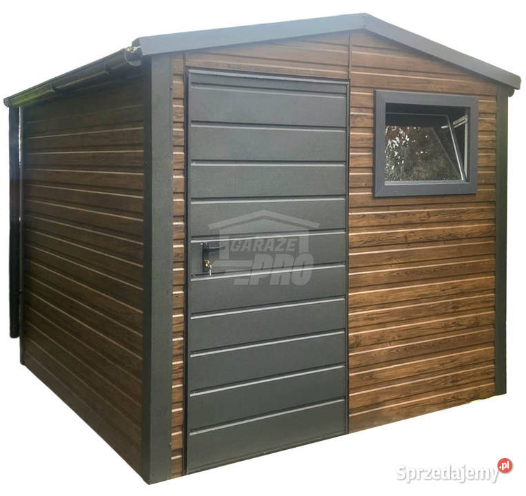 Schowek domek ogrodowy 2x2m drzwi okno Turek