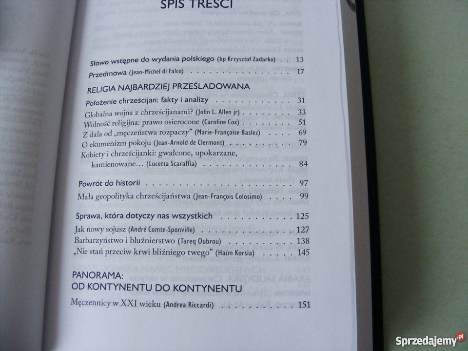 Czarna księga prześladowań chrześcijan w świecie Oborniki Śląskie sprzedam