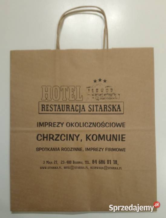 Torby papierowe EKO z nadrukiem Lublin