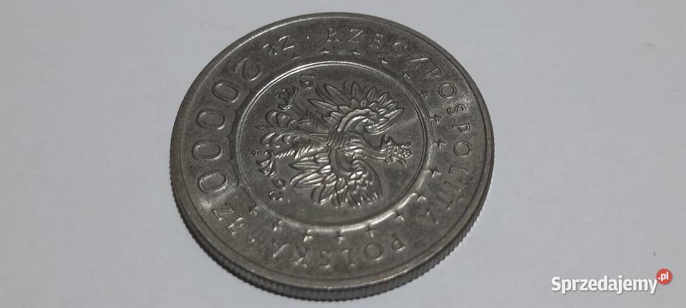 MONETA 20 000 złotych 1993 Antyki, Sztuka, Kolekcje Warszawa