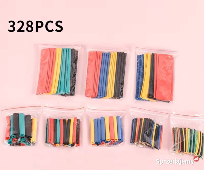 Zestaw Termokurczliwych Rurek izolacja osłony Sieradz sprzedam