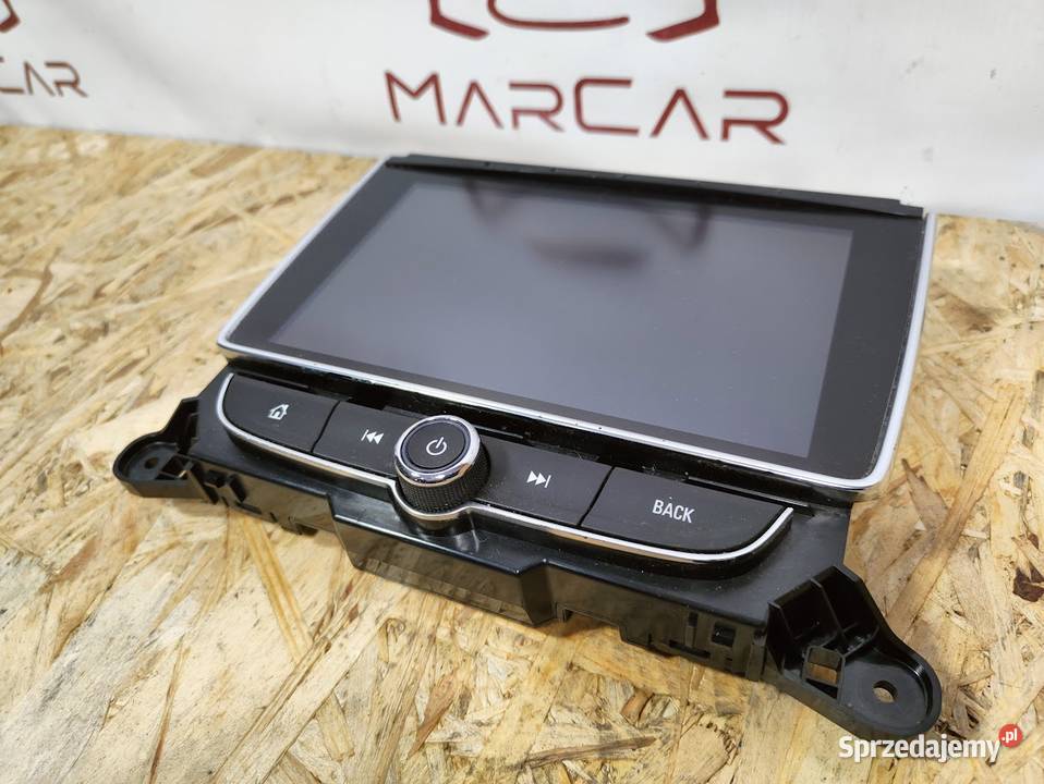 Ekran Wyświetlacz Radia Nawigacji Opel Mokka X osobowe Wyposażenie wnętrza