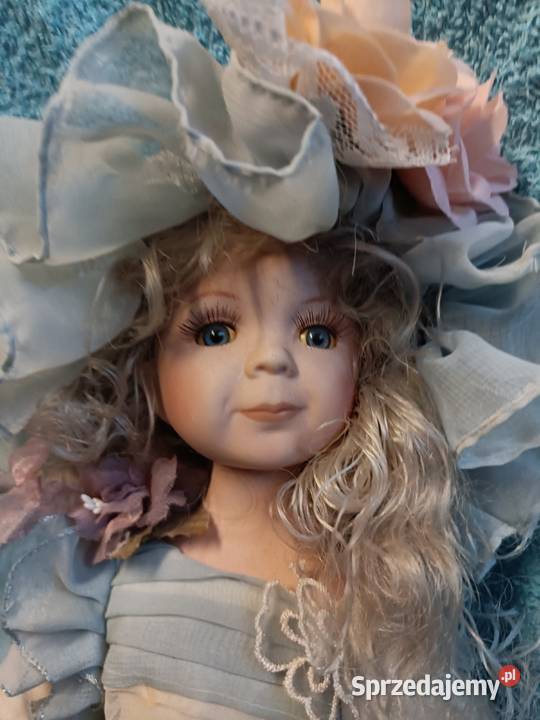 Porcelanowa lalka Vintage 17 Lubartów sprzedam