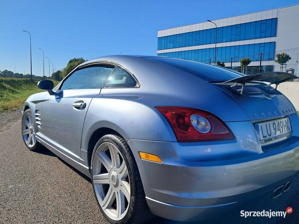 Chrysler Crossfire 32 benzyna LPG 220 2003r lubelskie Lublin