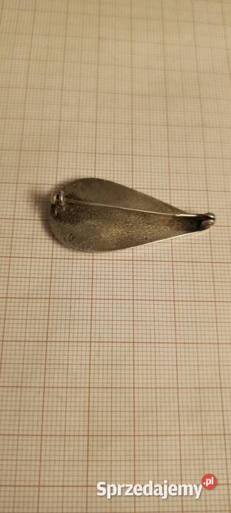 Broszka Bursztyn Vintage Zegarki i Biżuteria