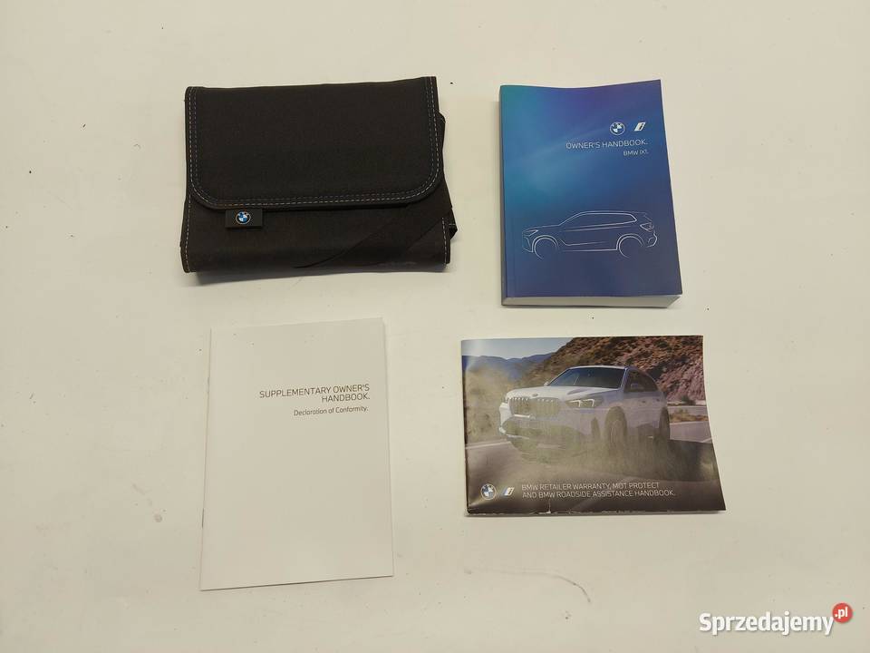 BMW iX1 X1 U11 Książki serwisowe