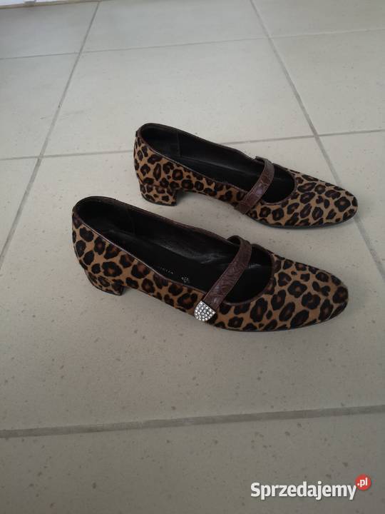 GUIDO SGARIGLIA buty włoskie damskie panterka Warszawa sprzedam