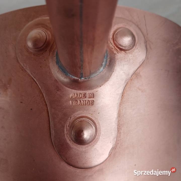 Profesjonalny miedziany garnek rondel poj 22 Warszawa