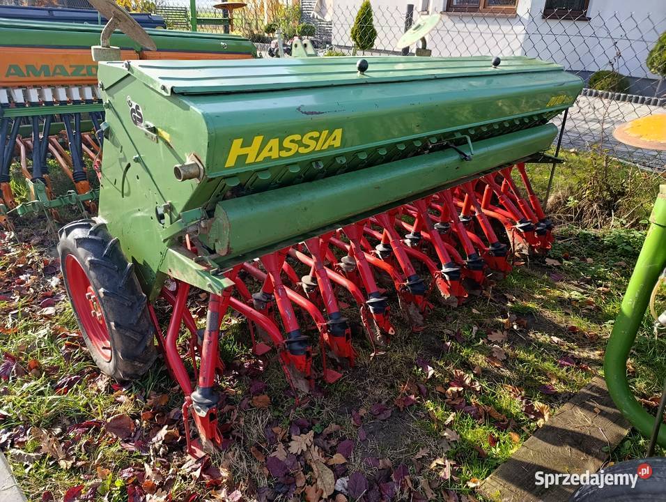 Siewnik zbożowy hassia du100 Borki