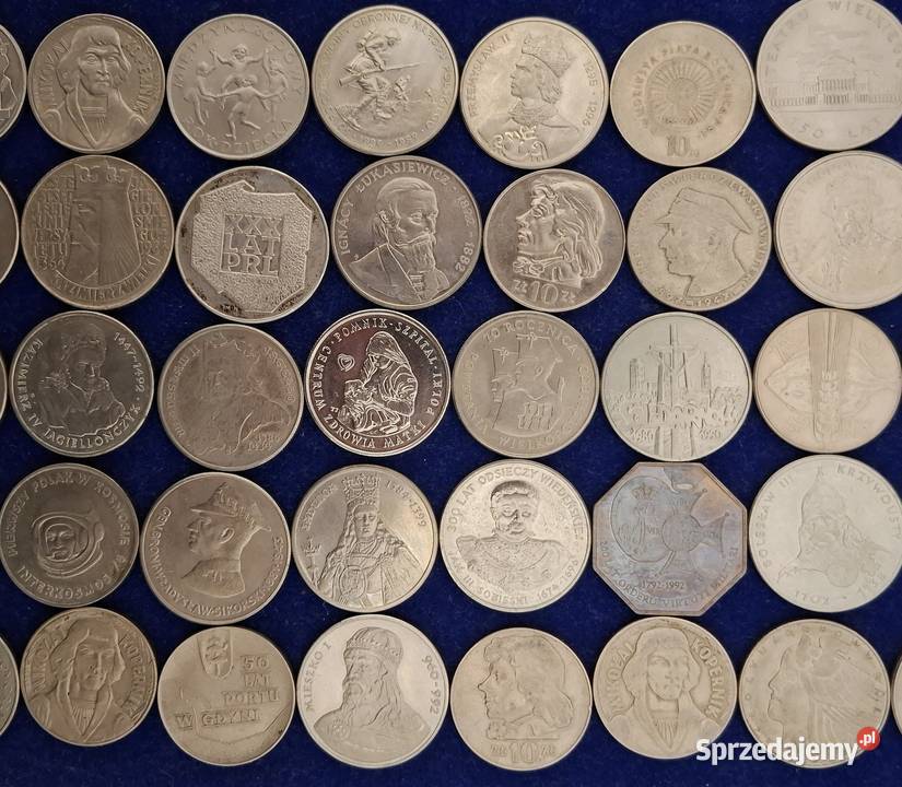 Zestaw Monet 45 sztuk PRL Gliwice