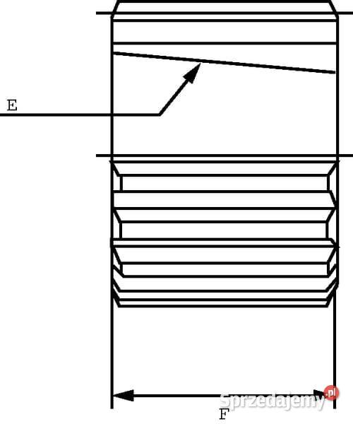 Tuleja wielowypustowa 20X17 Z12 18 GR1 MO1012 Kamionna