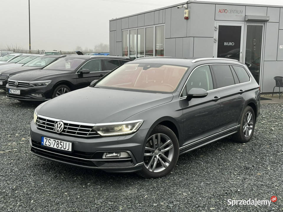 Volkswagen Passat 20 TDI 190 2015 DSG RLine LED podgrzewane fotele dolnośląskie Wojkowice sprzedam