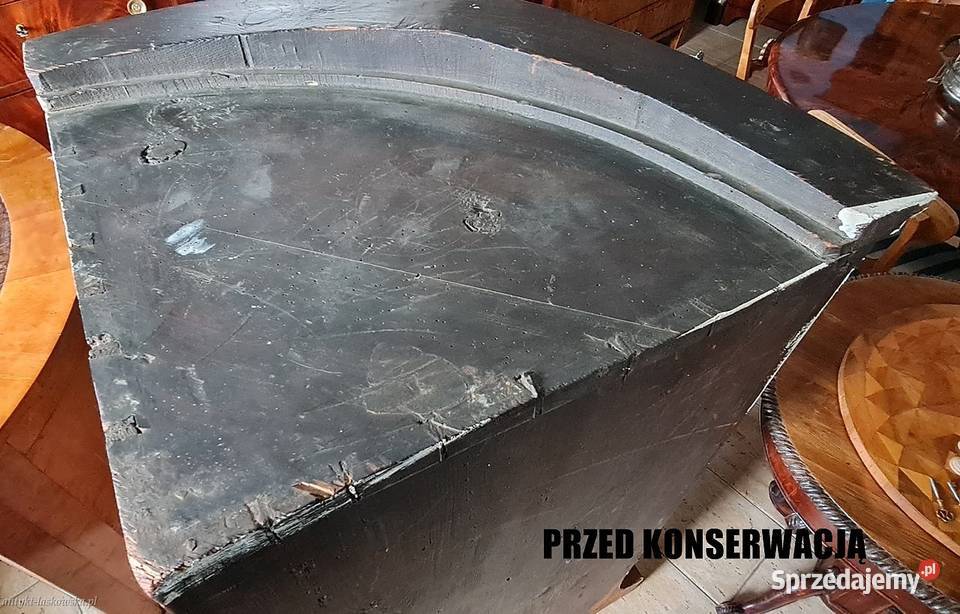 Rogówka narożnik Biedermeier brzoza Sopot