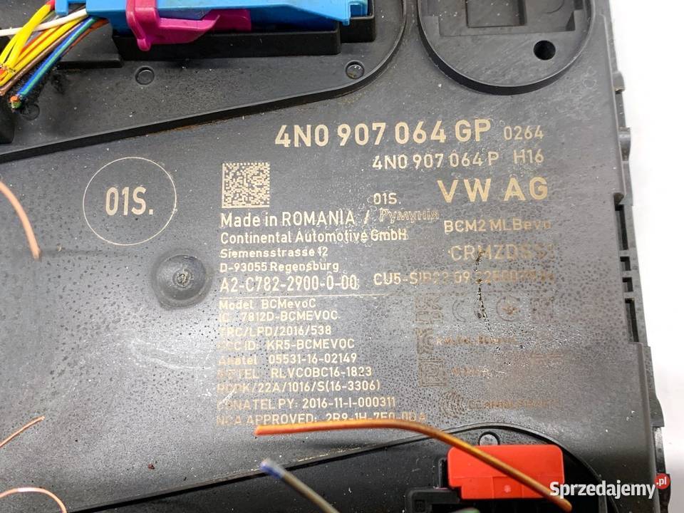 MODUŁ KOMFORTU AUDI A6 C8 4N0907064GP Kombi osobowe