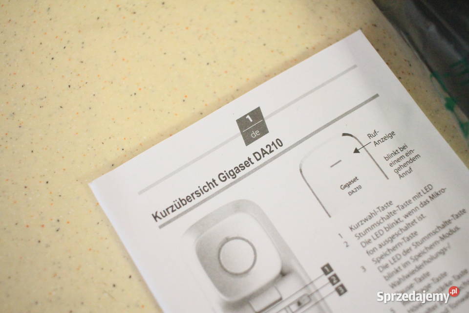 Telefon przewodowy Gigaset DA210 NOWY Telefony przewodowe Pszczyna