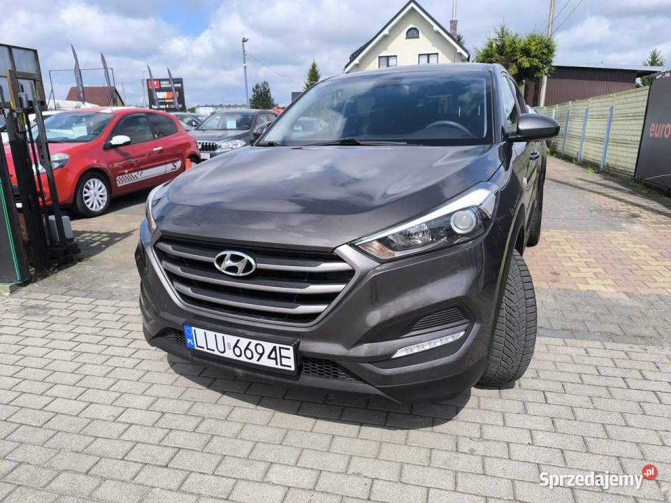 Hyundai Tucson 17 CRDi 116 Klimatyzacja Navi III immobilizer Łuków
