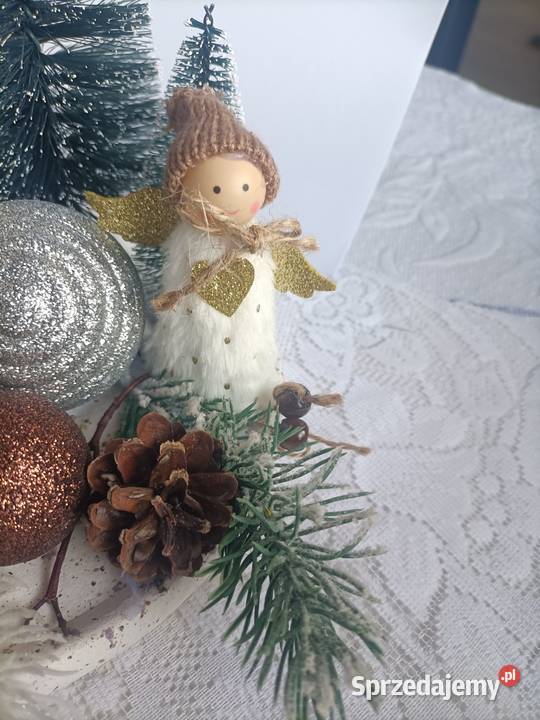 Stroik świąteczny ręcznie wykonany Boże Narodzenie Aleksandrów Łódzki sprzedam