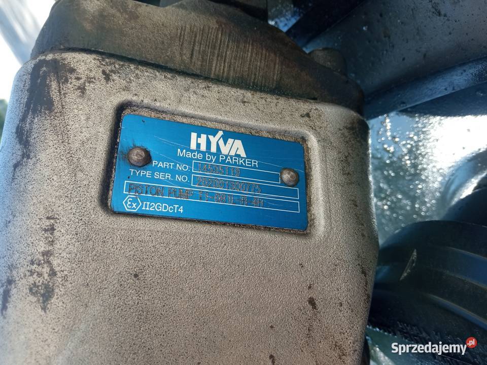 Hydraulika HYVA 2020 kompletna z olejem Pajęczno