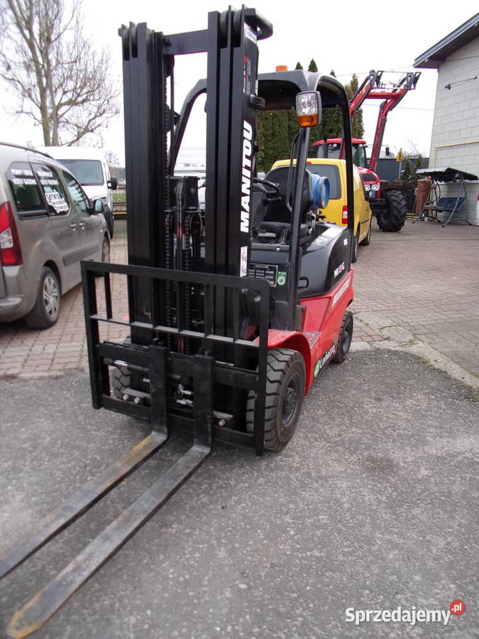 Wózek Widłowy MI15G Manitou 15T LPG w RadMasz Opoczno sprzedam