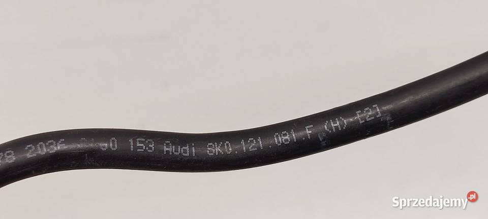 AUDIA4 B8 PRZEWÓD ODPOWIETZRAJĄCY 8K0121081F