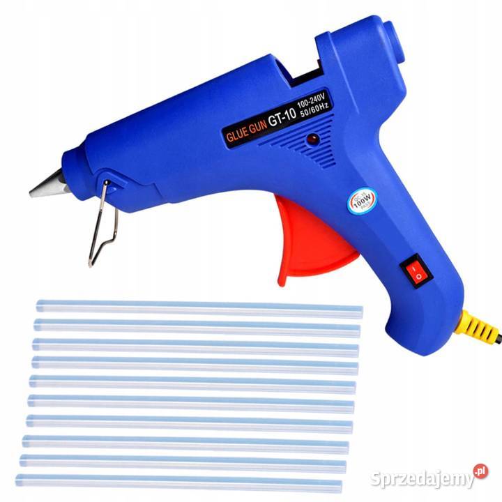 Pistolet do Klejenia na Gorąco 100W Zestaw z 10