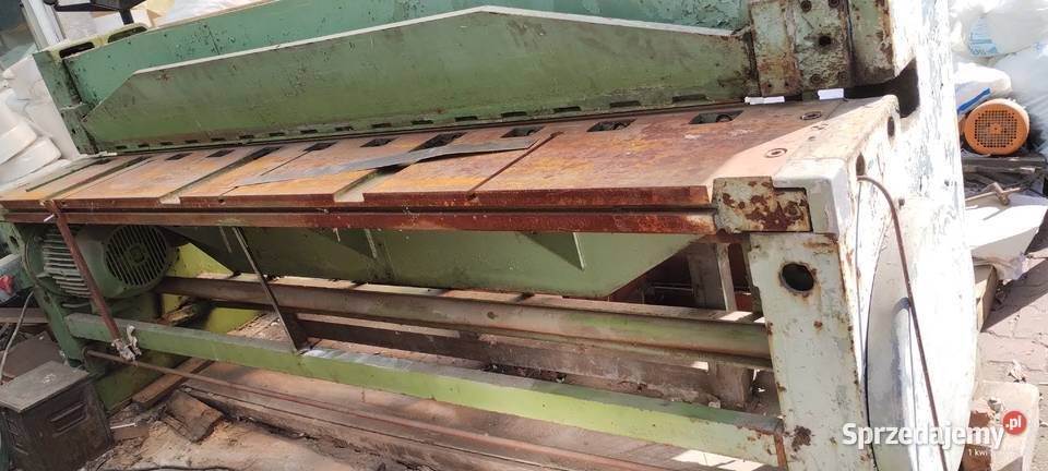 Gilotyna do blachy 2540 mm Reinhardt Warszawa