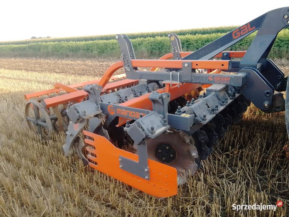 Brona talerzowa talerzówka mandam 3m nieuszkodzony Brony Korfantów