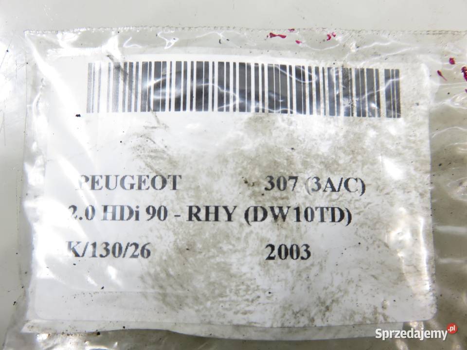 WTRYSKIWACZ PEUGEOT 307 20 HDi 9636819380