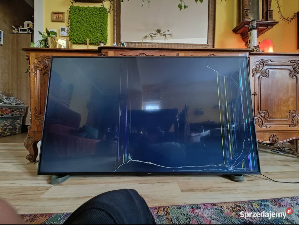 Telewizor 65UP77003LB LG uszkodzony Łódź