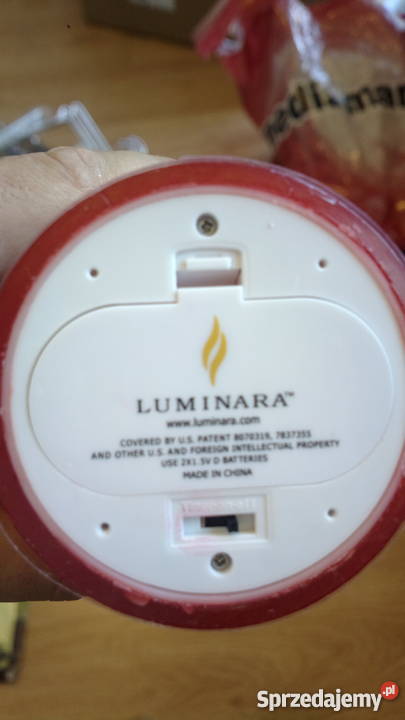 świeczka led z naturalnym woskiem LUMINAR Rzeszów