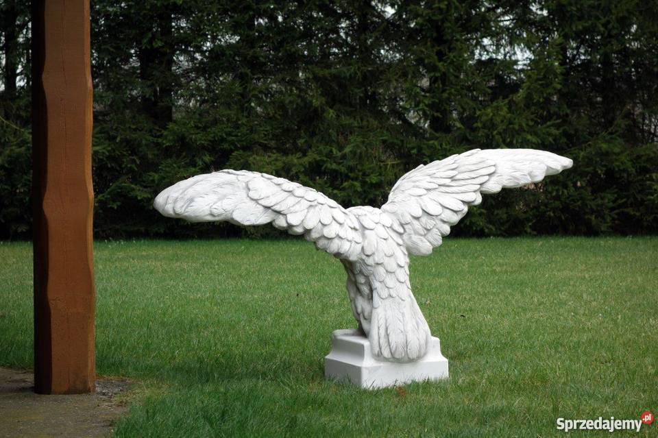 PIĘKNA FIGURA DEKORACYJNA ORZEŁ DUŻY 180 Architektura ogrodowa lubuskie Nowa Sól