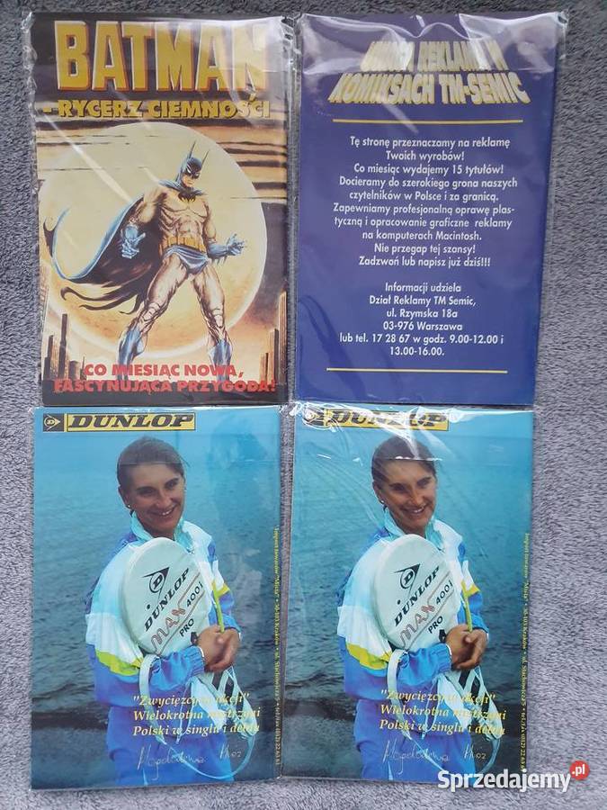 Batman zestaw 7 komiksów TM Semic rocznik 1992 Gdynia