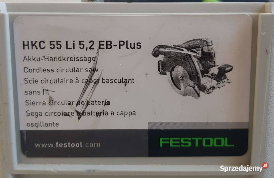 Pilarka Festool HKC 55 EB podlaskie