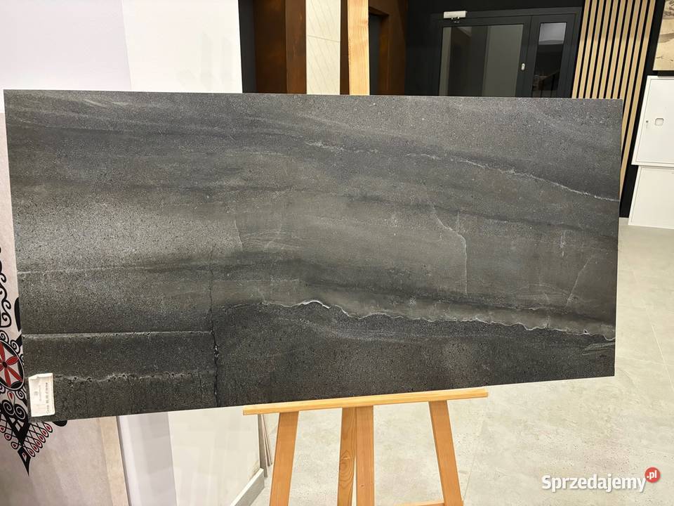Płytka 60x120 grafit stone kamień lux mat małopolskie Zakopane