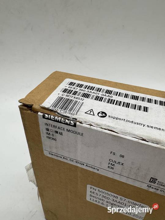 Siemens 6ES7 3603AA010AA0 Interface Module