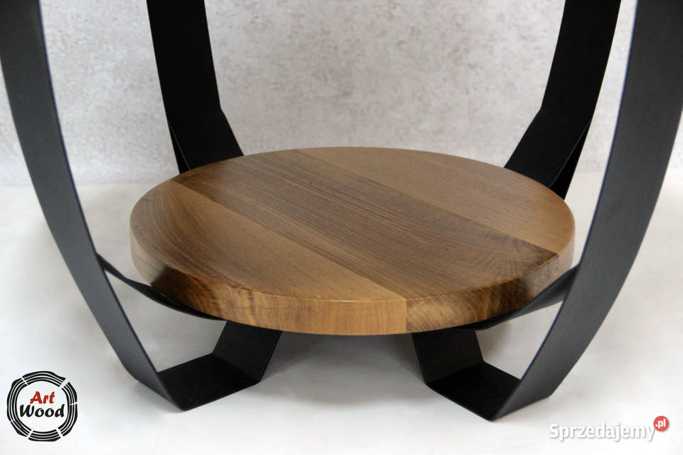 Stolik kawowy okrągły loft industrialny Pozostałe Nowy Sącz
