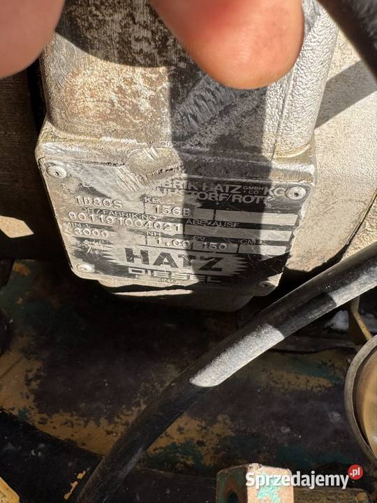 Zagęszczarka Ammann AVH 7010 650 Hatz z Wiązownica Duża