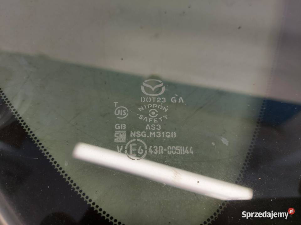 Mazda CX5 II Lift SZYBA KAROSERYJNA PRAWY TYŁ