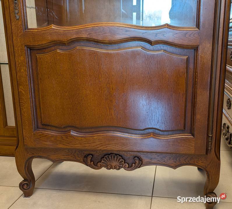 ładna witrynaserwantka ludwikowska dąbsklep