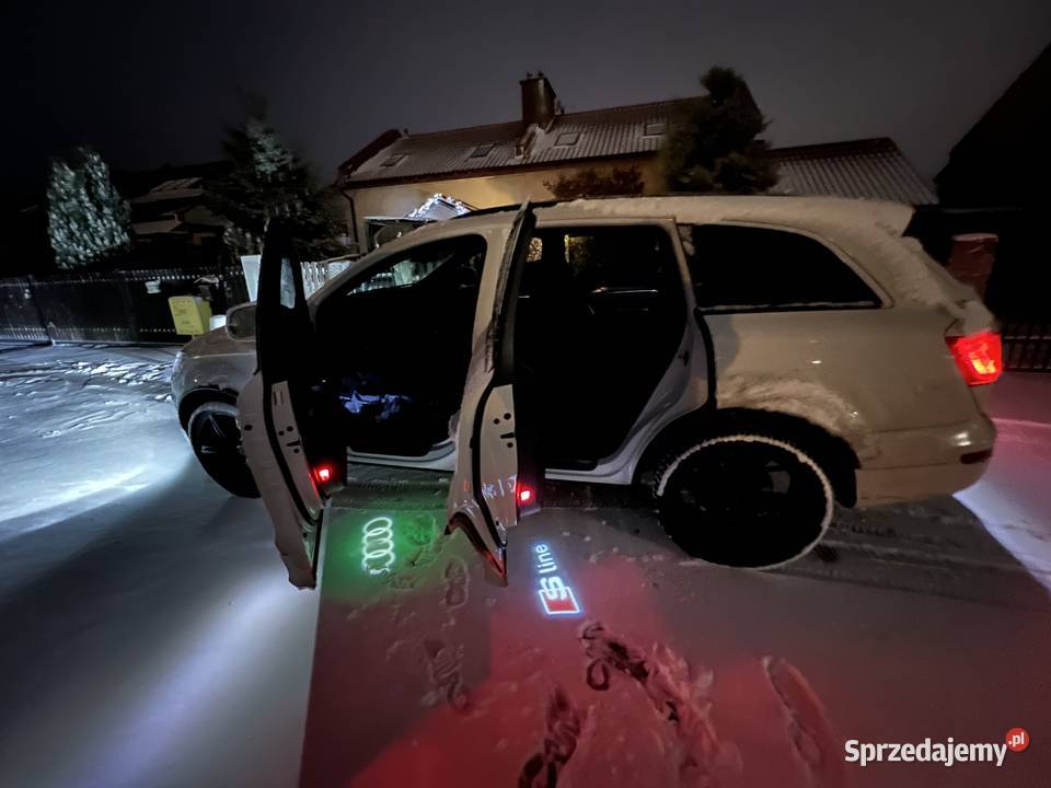 Sprzedam zamienię Audi Q7 30 TFSI 333 2 x sline elektryczne lusterka mazowieckie Płock sprzedam