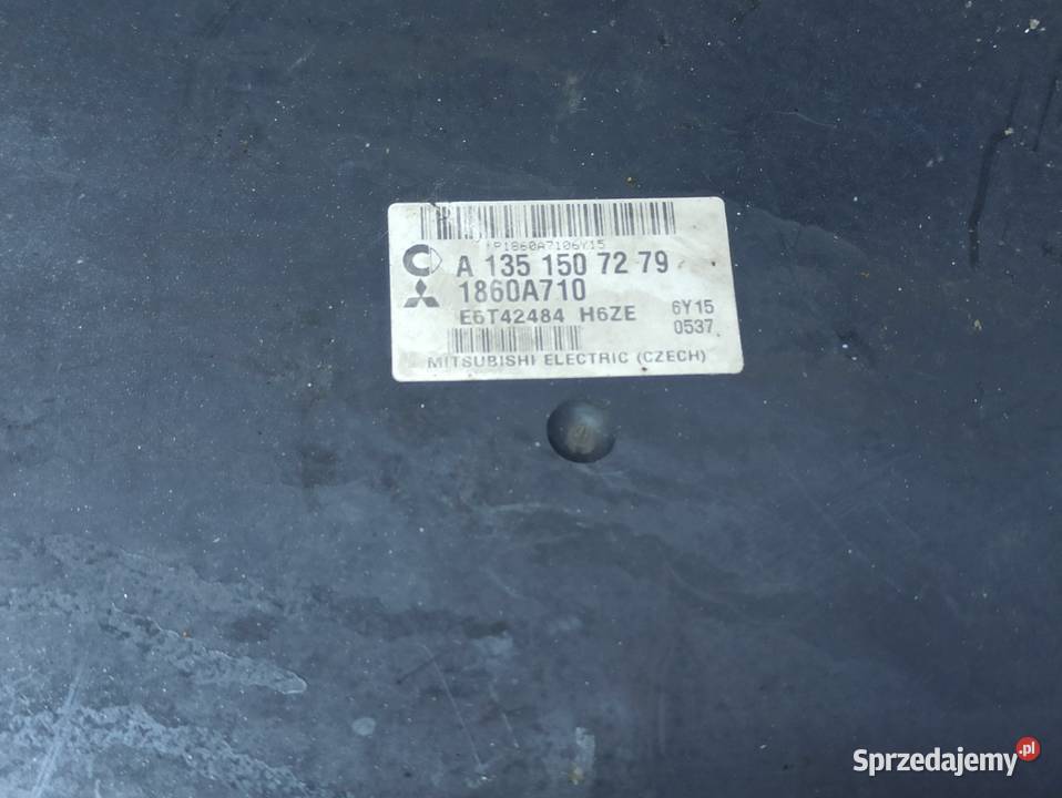 STEROWNIK KOMPUTER SILNIKA 1860A710 MITSUBISHI dolnośląskie Bolesławiec