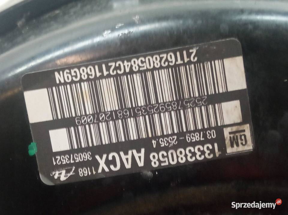 POMPA HAMULCOWA SERWO 13338058 Opel Astra IV sprzedam