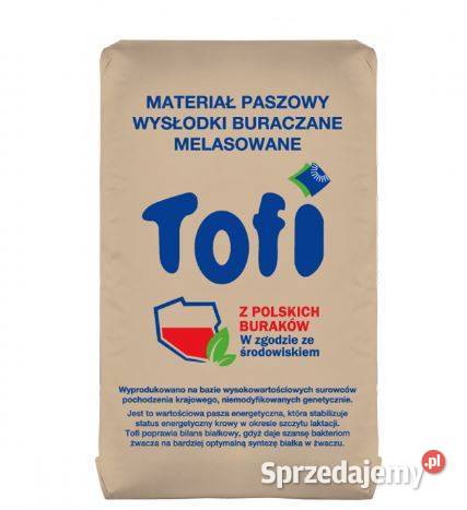 Wysłodki melasowane TOFI 990 paleta Poznań