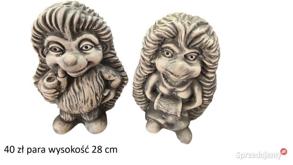 Sowa gipsowa figurka ogrodowa sowa ogrodowa Wrocław