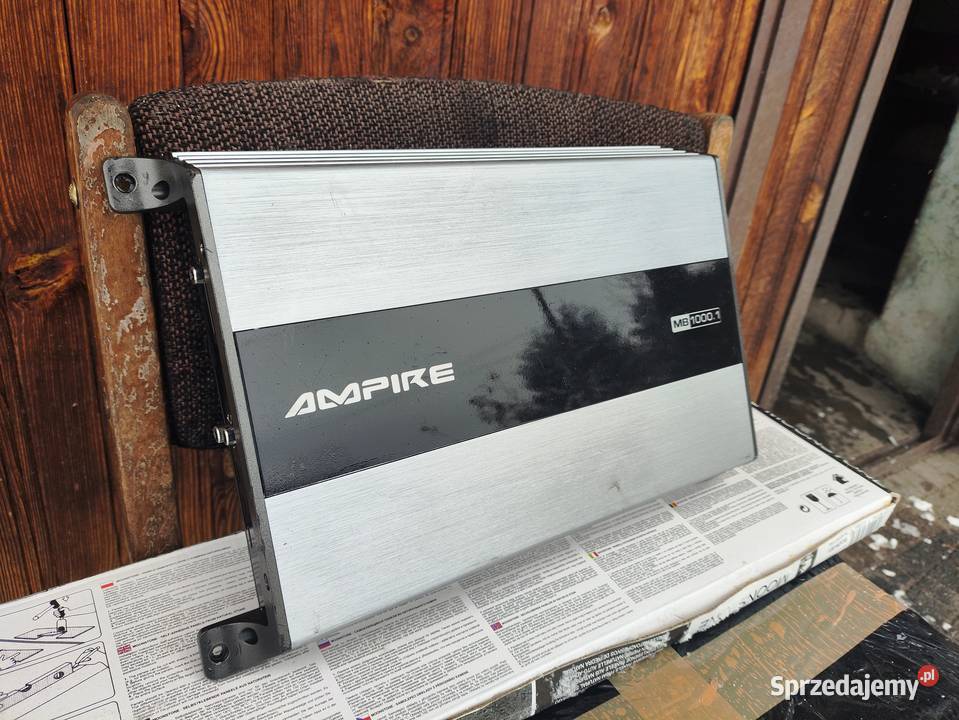 Wzmacniacz samochodowy 1 kanałowy monoblok Ilość kanałów 1 Niegowonice