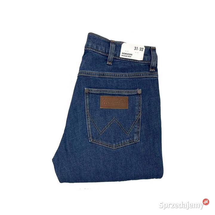 Spodnie męskie jeansy Wrangler Horizon Regular Rozmiar M Opole