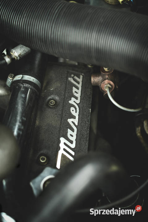 Maserati Biturbo Spyder Zagato 1987 czarny śląskie Bielsko-Biała