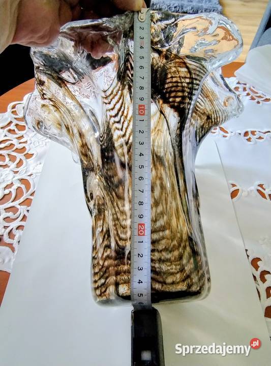 Szklany wazon sprzedam